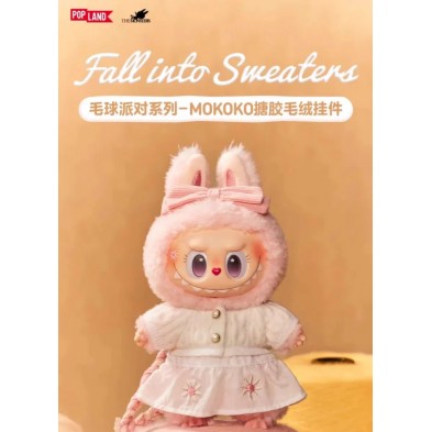 POP MART- Mokoko 毛球派對系列5.0 搪膠毛絨掛件
