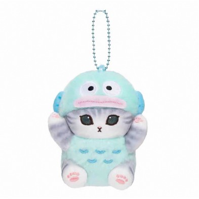 Mofusand x Sanrio 迷你掛件 - 半魚人	