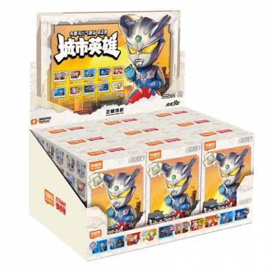 盲盒 [元氣劇場] 超人 城市英雄系列 (原盒9pcs) 