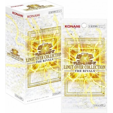 LIMIT OVER COLLECTION -THE RIVALS KONAMI 遊戲王卡牌遊戲擴充包 (原盒15pcs)