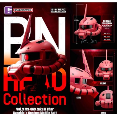 BN HEAD COLLECTION MS-06S 馬沙專用渣古II頭像