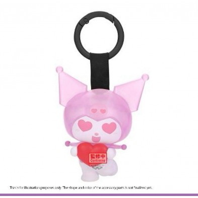 [鑰匙圈] SANRIO角色 KUROMI收藏系列 心心造型