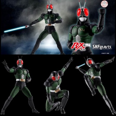 [SHF真骨彫製法] 帽面超人 BLACK RX