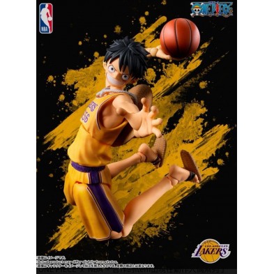 [ONE PIECE×NBA] SHF 路飛 -洛杉磯湖人